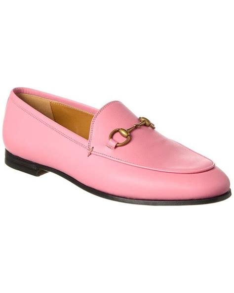 gucci jordaan velvet loafer pink|gucci jordaan loafer men.